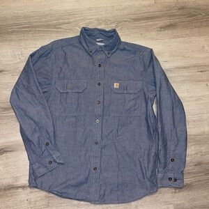 Carhartt Men's Chambray Button-Down Shirt